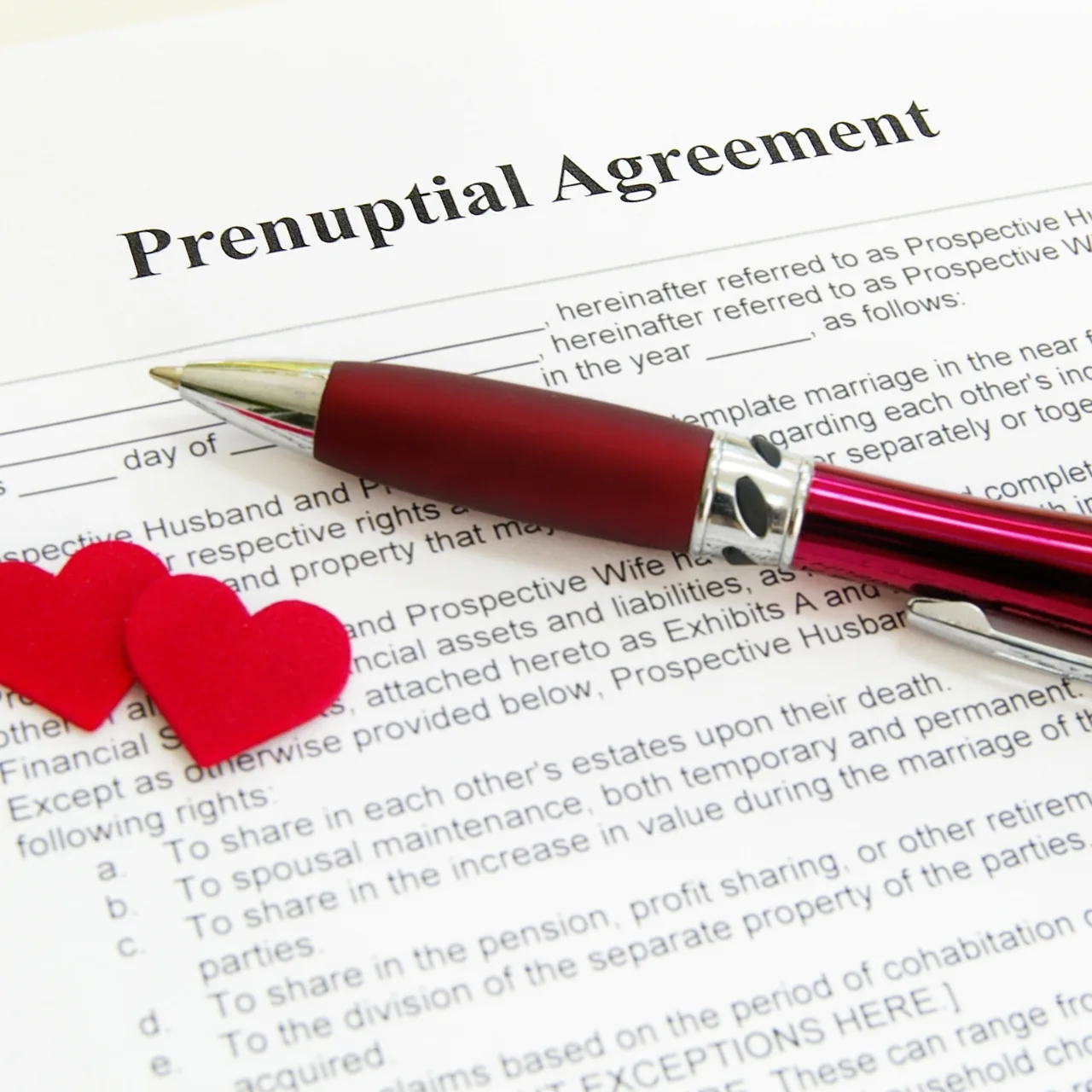 Prenuptial and Postnuptial Agreements - Divorce Lawyer Service